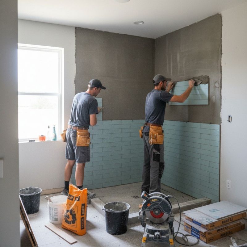 Tile Shower Pan Installation in Longmont, CO